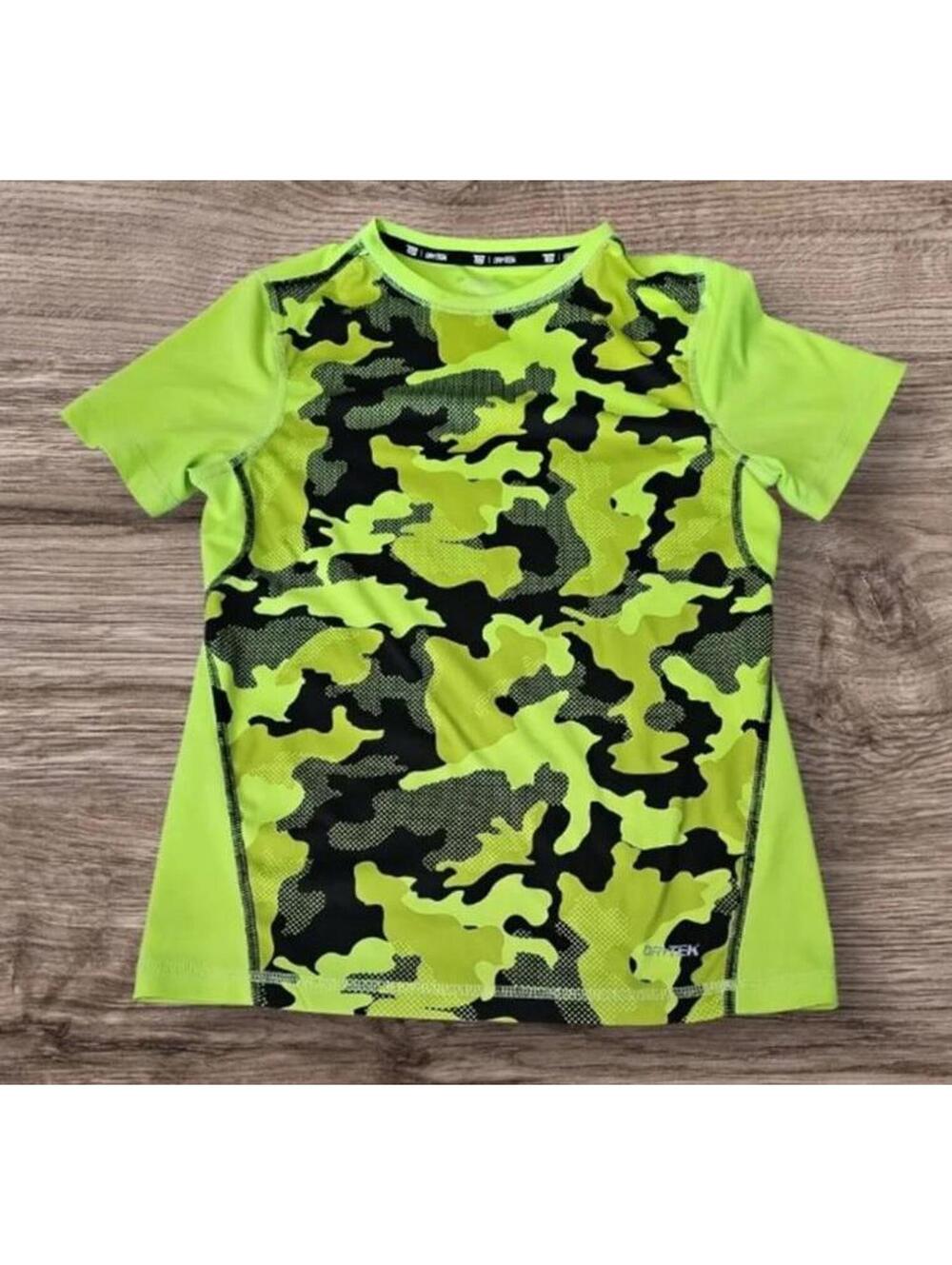 Designer boys medium m 10/12 clothes drifit athletic bright camo shirt